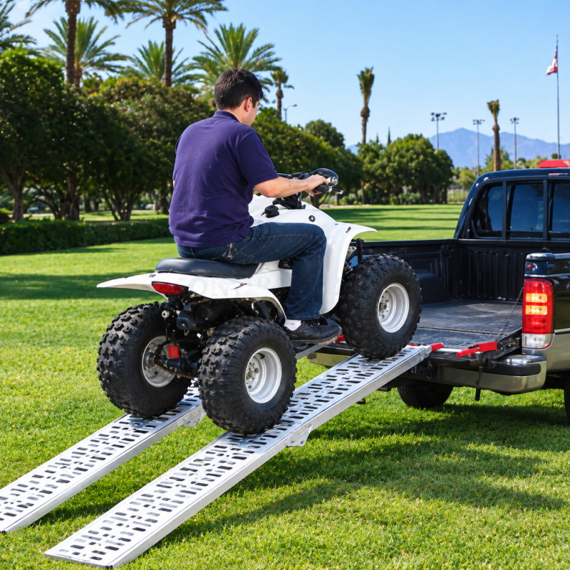 Rampa pliabila pentru incarcarea ATV-urilor, lungime 2260mm, Big Red (1 bucata)