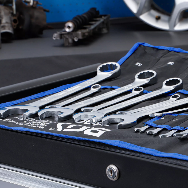Set 25 chei combinate 6 - 32 mm pentru uz profesional, BGS