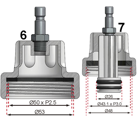 Tester profesional pentru sistemul de racire BG-8098