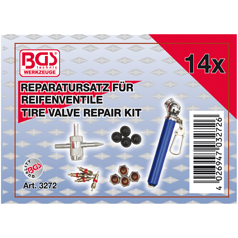 Set reparat ventile auto, 14 piese 