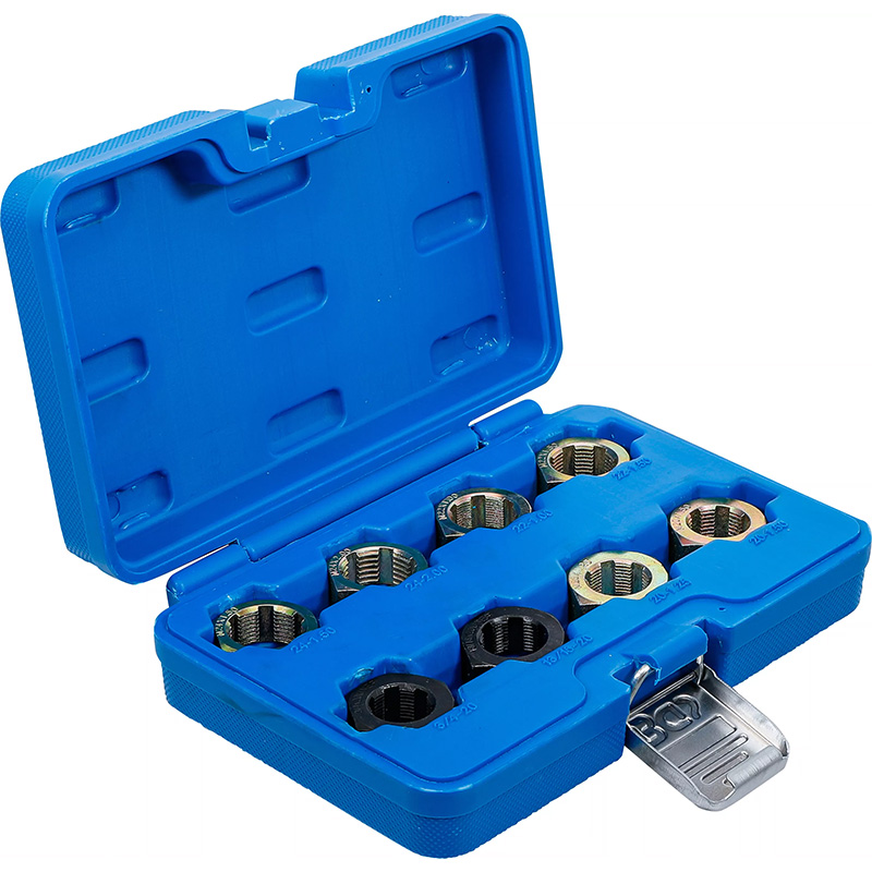 Set reparaţie filete pentru arbori cotiti și arbori cardanici, 8 piese BGS