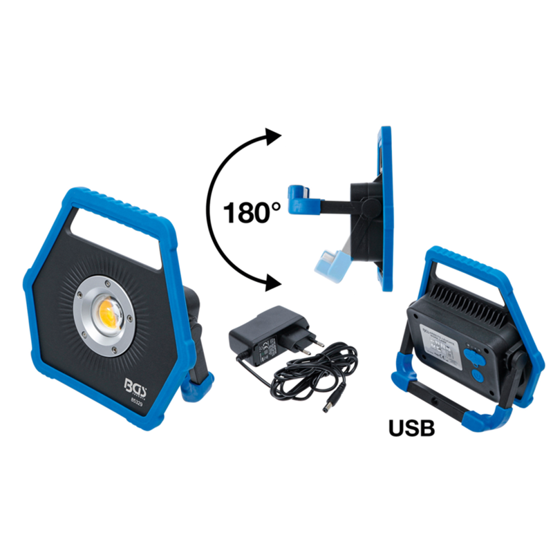 Lampa reincarcabila LED 30W, lumina calda / rece