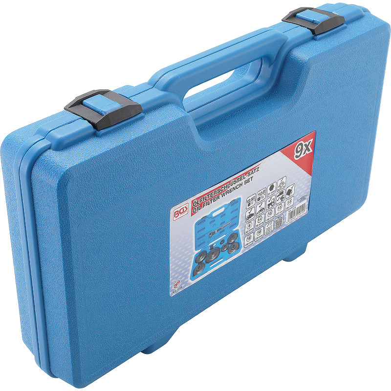 Set capace pentru montat filtre de ulei pentru camioane si autoutilitare, 9 piese