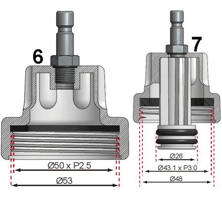 Tester profesional pentru sistemul de racire BG-8098