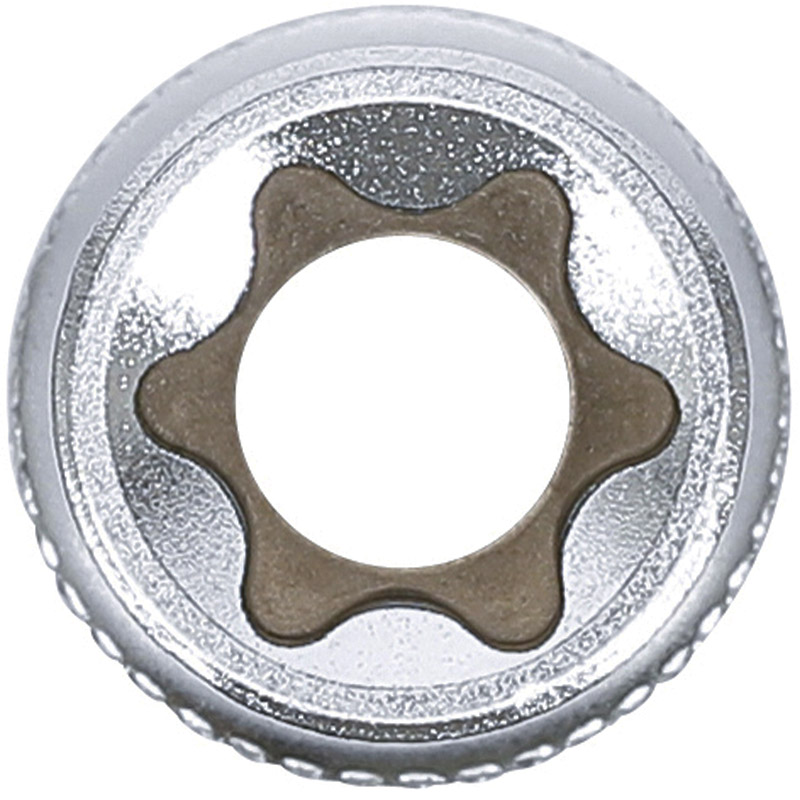 Cheie tubulara stelata-negativ lunga E16, 1/2