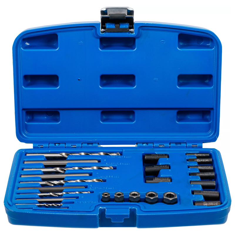 Set extractoare suruburi HSS, 25 piese