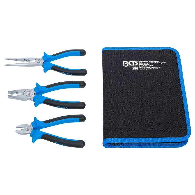 Set 3 clesti, in etui cu fermoar, BGS