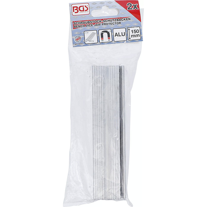 Bacuri protectie menghina 150mm, aluminiu, BGS