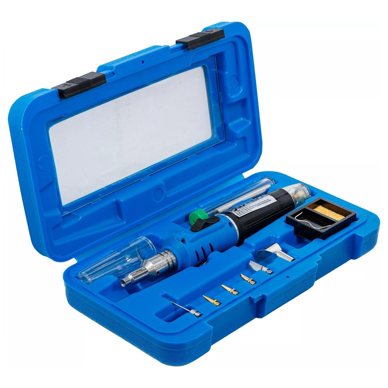 Set pistol de lipit cu gaz, pentru piese electronice, conectori, cabluri electrice, BG-9942