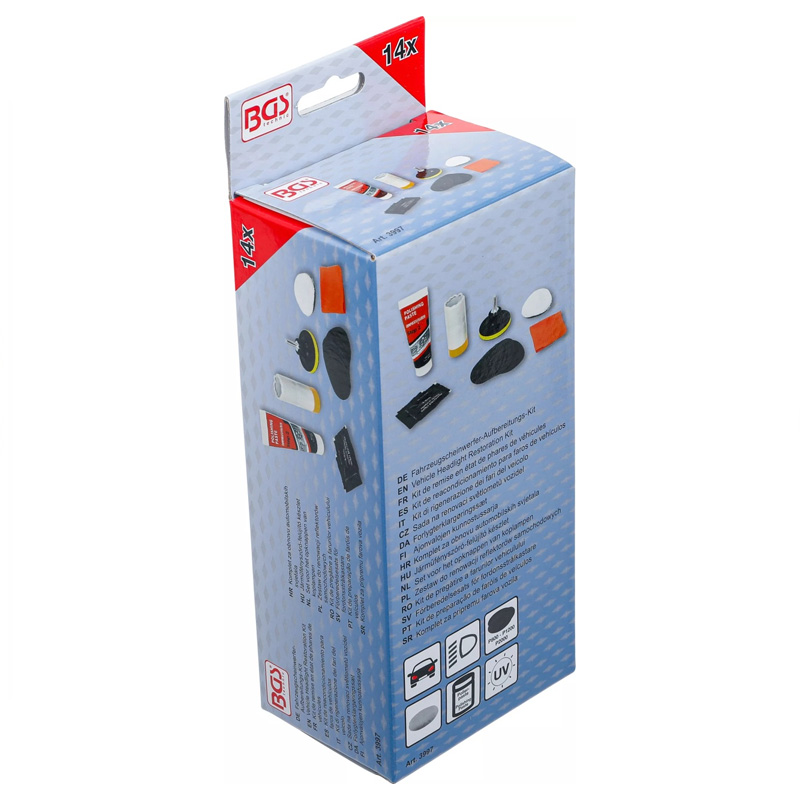 Set 14 piese pentru restaurare faruri