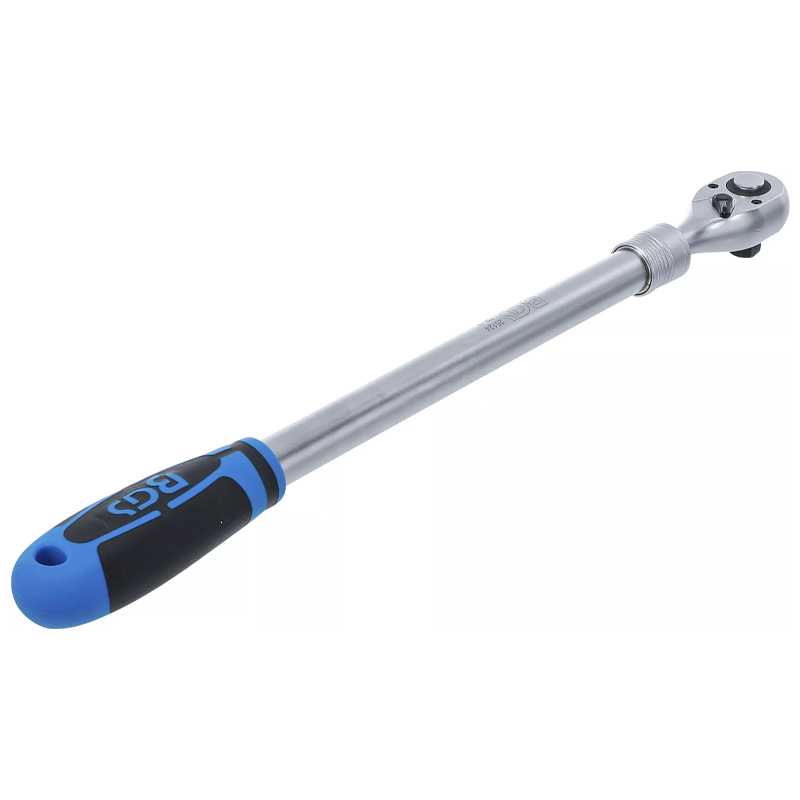 Cheie cu clichet maner extensibil, 455 - 595 mm, 1/2