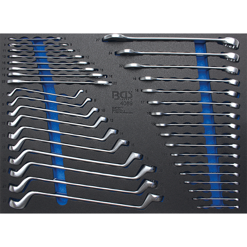 Carucior pentru scule, 7 sertare, 263 scule, BGS