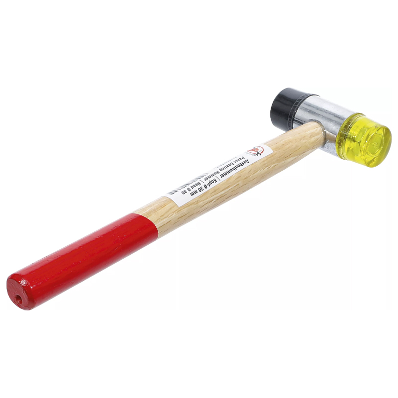 Ciocan rotund plastic+cauciuc, Ø 30 mm, BGS