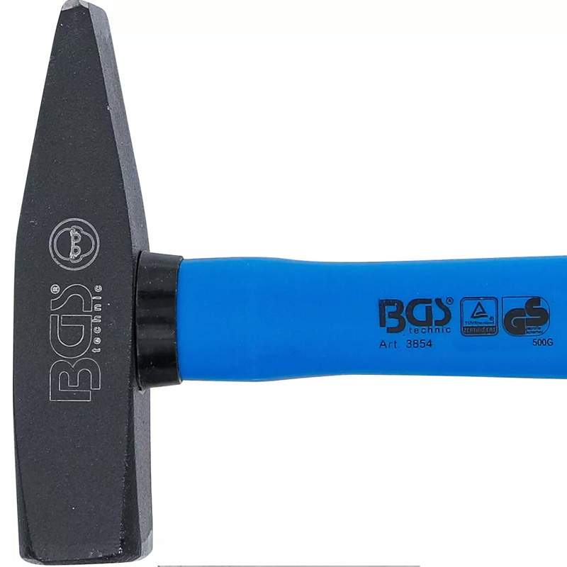 Ciocan lacatus, coada fibra de sticla, TUV/GS, 500 g, BGS