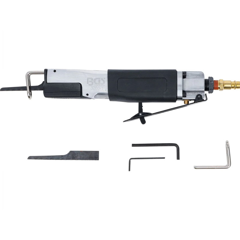 Masina de taiat tabla - fierastrau pneumatic BGS Profesional 10 mm, 6.3 bar, 1/4