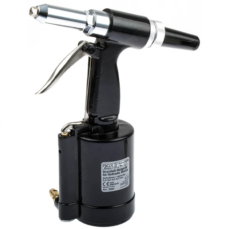 Pistol pneumatic profesional de tras nituri POP BGS, 2.4 - 4.8 mm, 6.2 bar