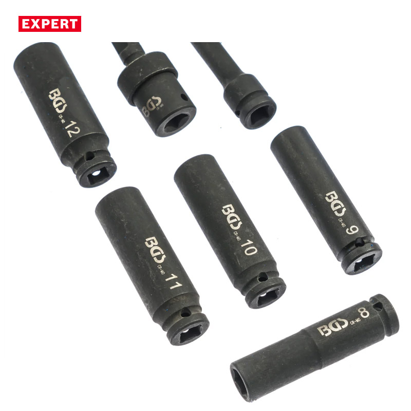 Masina pneumatica pentru demontare bujii incandescente BGS, moment ajustabil 20-50 Nm, control fin al cuplului, durabilitate profesionala