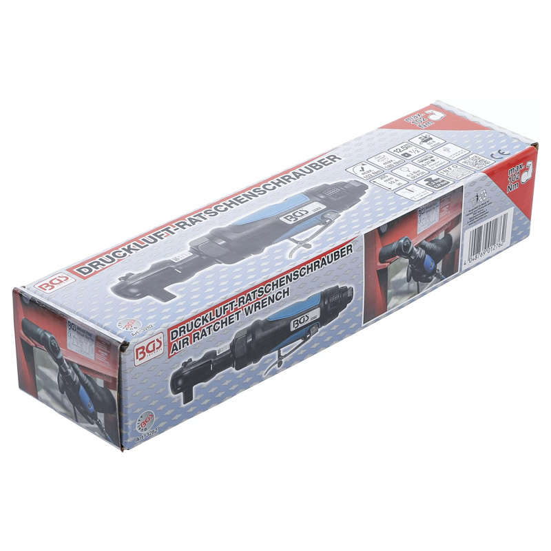 Cheie cu clichet pneumatica BGS 3282, 102 Nm, 1/2