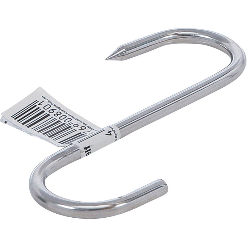 Carlig pentru macelar, 100 mm, INOX