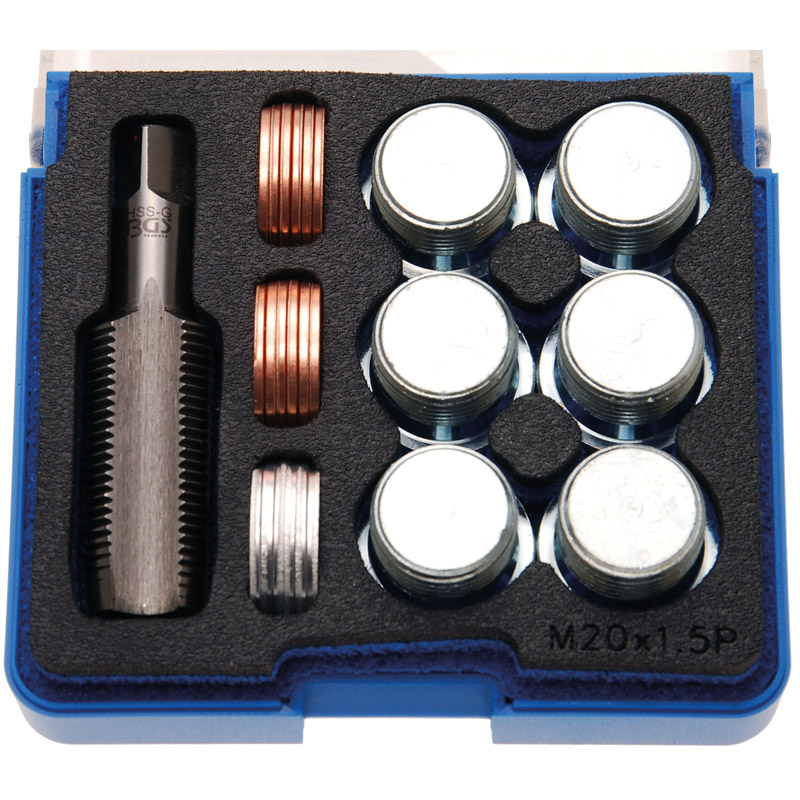 Set 25 piese pentru reparatie buson baie ulei, M20 x 1.5 mm