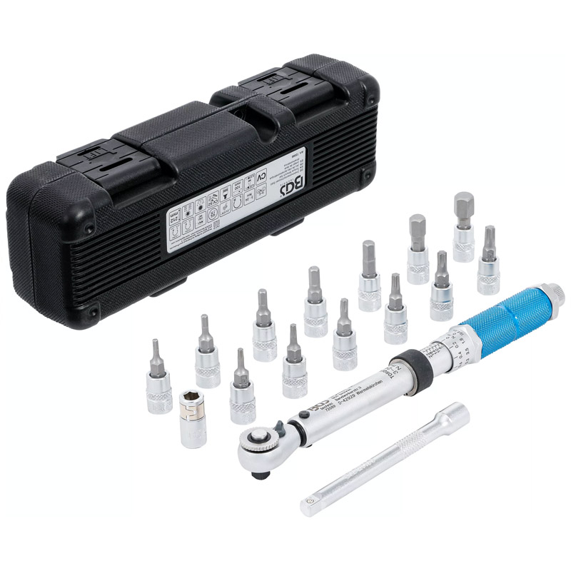 Set cheie dinamometrica antrenare 1/4