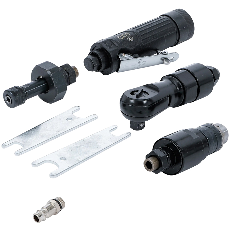 Masina multifunctionala pneumatica BGS 3 in 1: cheie cu clichet, polizor drept, masina de gaurit BGS 3262, 81 Nm, 1/2