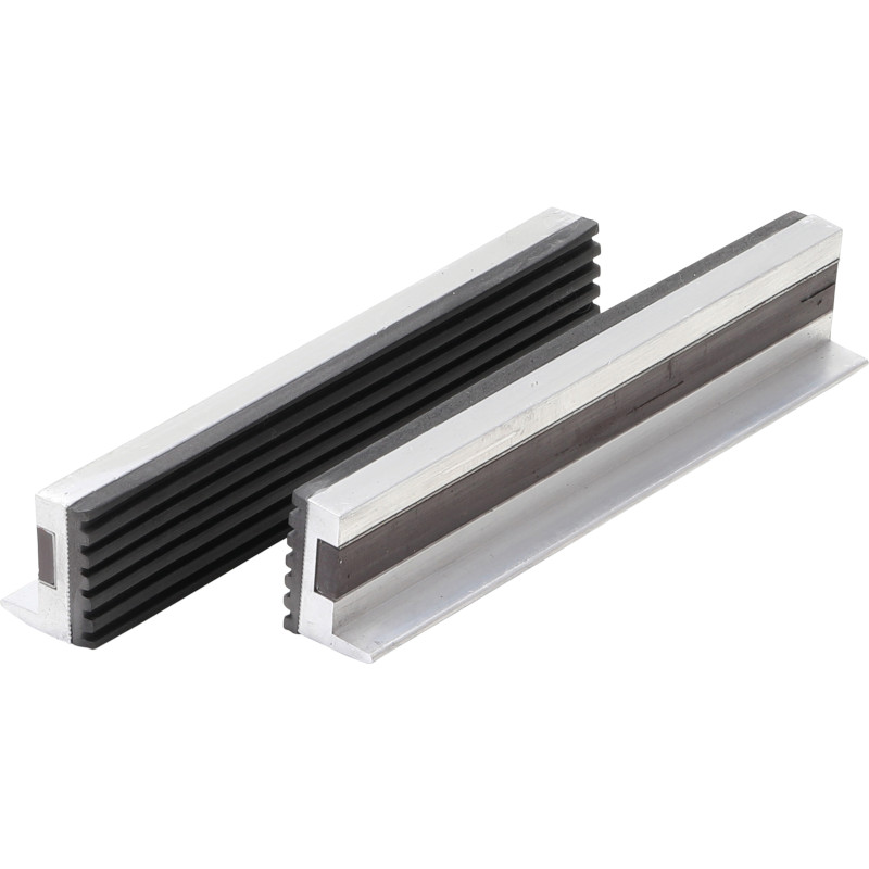 Bacuri protectie menghina 150mm, aluminiu cauciucat, BGS