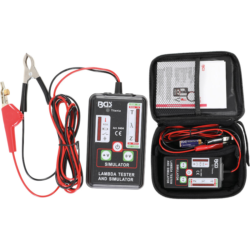 Tester si simulator sonda lambda, BGS