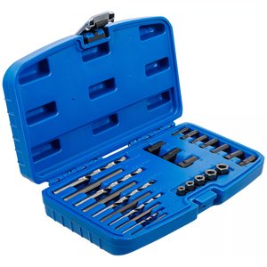 Set extractoare suruburi HSS, 25 piese