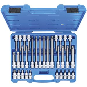 Set 32 varfuri TorxPlus cu gaura, 1/2