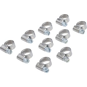 Set 10 coliere INOX, pentru furtune Ø 40 - Ø 60 mm