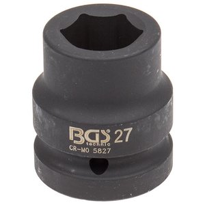 Cheie tubulara de impact BGS | 27 mm, 1