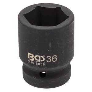Cheie tubulara de impact BGS | 36 mm, 1