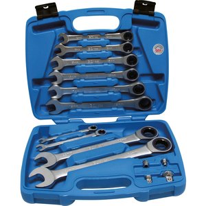 Seturi de chei fixe, inelare, combinate, cu clichet, speciale Seturi de chei fixe, inelare, combinate, cu clichet, speciale