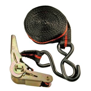 Chinga cu mecanism cu clichet 5m x 24mm + 2 carlige, BGS 3553