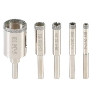 Set 5 burghie diamantate, 6 - 25 mm, BGS